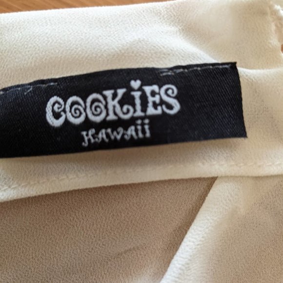 Cookies Hawaii Beige Cross Tank Top - Picture 7 of 7